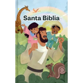 Rvr 1960 Biblia Para Niños Interactiva, Tapa Dura: Santa Biblia