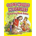 God's Words In Pictures: Coloring Book Bible