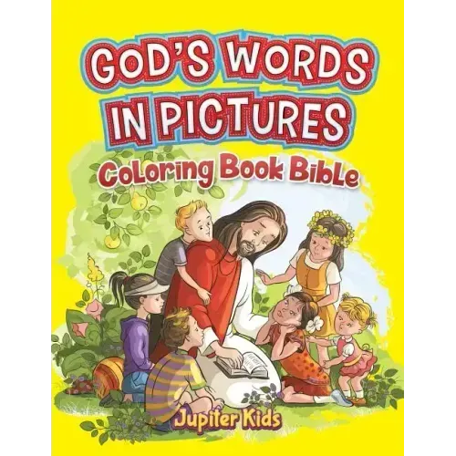 God's Words In Pictures: Coloring Book Bible