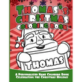 Thomas's Christmas Coloring Book: A Personalized Name Coloring Book Celebrating the Christmas Holiday