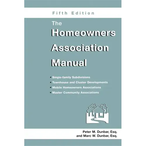 The Homeowners Association Manual