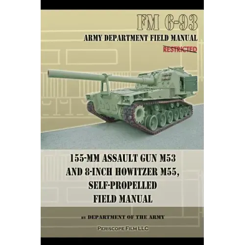 155-mm Assault Gun M53 and 8-inch Howitzer M55, Self Propelled Field Manual