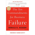 The Ten Commandments for Business Failure