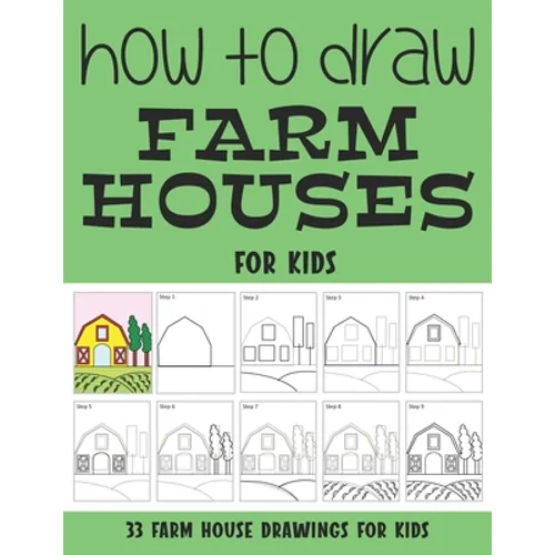 How to Draw Farm House for Kids