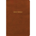 KJV Giant Print Reference Bible, Burnt Sienna Leathertouch