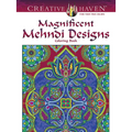 Creative Haven Magnificent Mehndi Designs Coloring Book