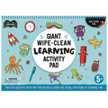 Giant Wipe-Clean Learning Activity Pack: Practice Essential Math and English Skills, with Hours of Learning Fun! 5+