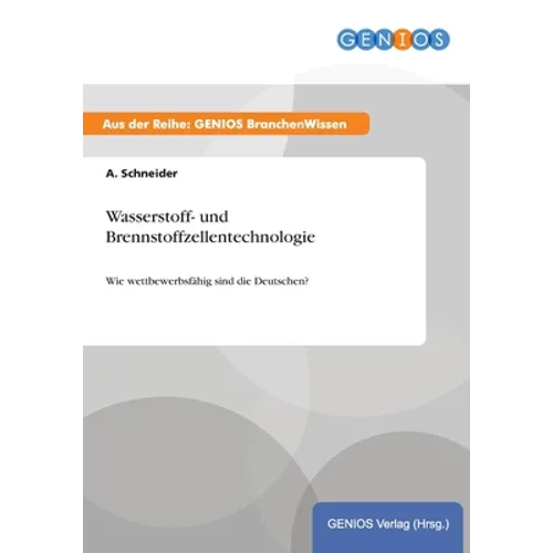 Wasserstoff- und Brennstoffzellentechnologie: Wie wettbewerbsfähig sind die Deutschen?