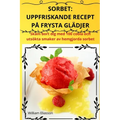 Sorbet: Uppfriskande Recept På Frysta Glädjer: Erfrischende Rezepte Für Gefrorene Köstlichkeiten