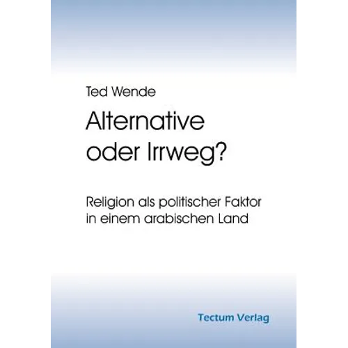 Alternative oder Irrweg? - Paperback