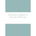 Contratto, Imprese e Società di Persone