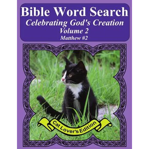 Bible Word Search Celebrating God's Creation Volume 2: Matthew #2 Extra Large Print