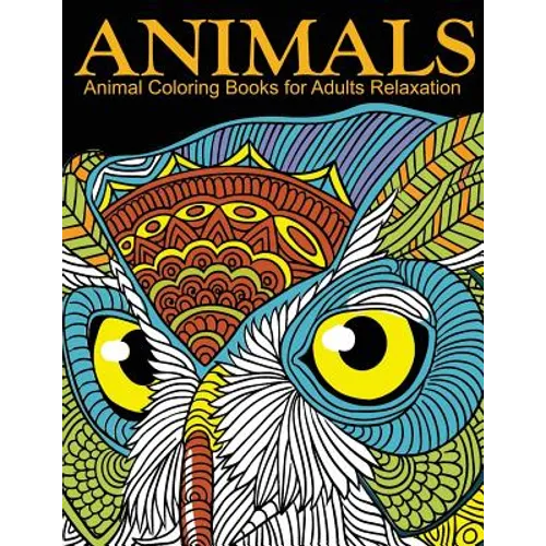 Animal Coloring Books for Adults Relaxation