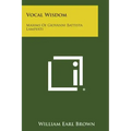 Vocal Wisdom: Maxims of Giovanni Battista Lamperti