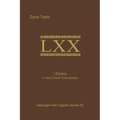 1 Esdras: A Text Critical Commentary