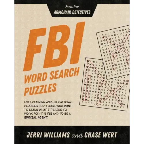 FBI Word Search Puzzles: Fun for Armchair Detectives