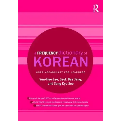 A Frequency Dictionary of Korean: Core Vocabulary for Learners