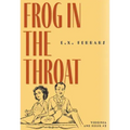 Frog in the Throat