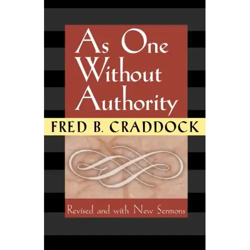 As One Without Authority