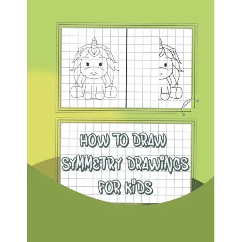 How to draw symmetry drawings for kids: Simple step-by-step guide to draw symmetry of cute things