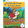 Ladybugs Trace and Color Book for Kids Ages 3-6: Cute and Fun Ladybirds Insect tracing and colouring for boys and girls