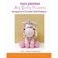 2023 My Girly Unicorn Amigurumi Crochet Doll Pattern