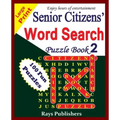 Senior Citizens' word search puzzle book 2