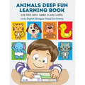 Animals Deep Fun Learning Book for Kids with Jumbo Flash Cards. Urdu English Bilingual Visual Dictionary: My Childrens learn flashcards alphabet traci