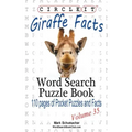 Circle It, Giraffe Facts, Word Search, Puzzle Book