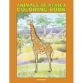 Animals of Africa Coloring Book: 25 Realistic Coloring Pages Featuring 100 African Species