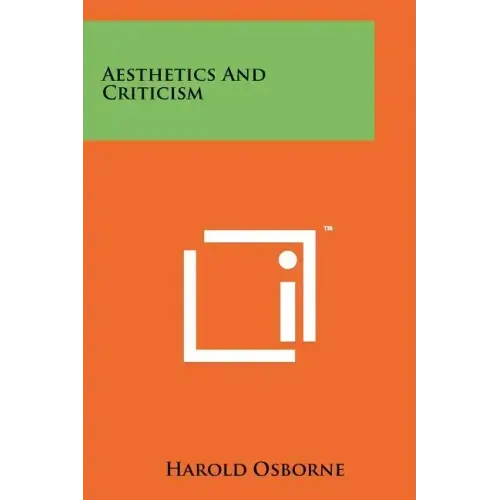 Aesthetics And Criticism