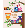 Libro para colorear búho: Lindos diseños de búhos para colorear para niñas, niños y niños de todas las edades