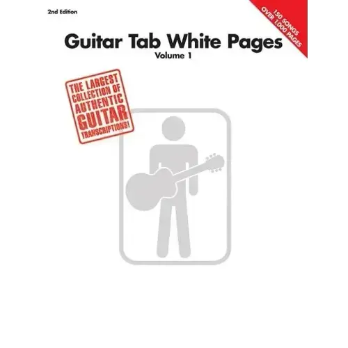Guitar Tab White Pages - Volume 1