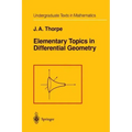Elementary Topics in Differential Geometry