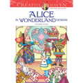 Creative Haven Alice in Wonderland Designs Coloring Book