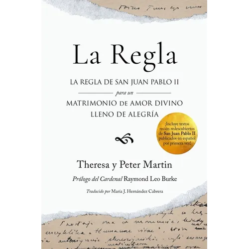 La Regla: La Regla de San Juan Pablo II para un Matrimonio de Amor Divino Lleno de Alegría