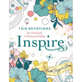 Inspire: Faith, Hope & Love (Softcover): 100 Devotions for Coloring and Creative Journaling