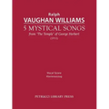 5 Mystical Songs: Vocal score