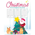 Christmas Word Search For Kids: Puzzle Book Holiday Fun For Adults and Kids Activities Crafts Games