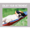 Happy Retirement Guest Book ( Landscape Hardcover ): Guest book for retirement, message book, memory book, keepsake, landscape, retirement book to sig