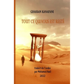 GHASSAN KANAFANI Tout ce qui vous est resté