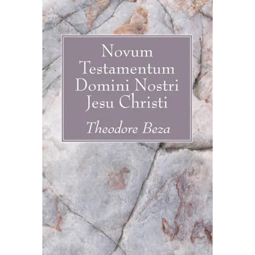Novum Testamentum Domini Nostri Jesu Christi