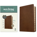 NLT Thinline Reference Bible, Filament Enabled Edition (Red Letter, Leatherlike, Rustic Brown, Indexed)