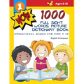 1000 Full Sight Words Picture Dictionary Book English Vietnamese Educational Games for Kids 5 10: First Sight word flash cards learning activities to