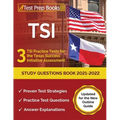TSI Study Questions Book 2021-2022: 3 TSI Practice Tests for the Texas Success Initiative Assessment [Updated for the New Outline Guide]