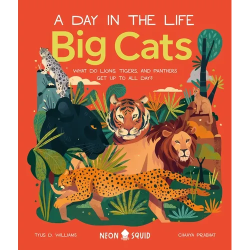 Big Cats (a Day in the Life): What Do Lions, Tigers, and Panthers Get Up to All Day?