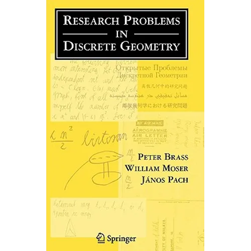 Research Problems in Discrete Geometry