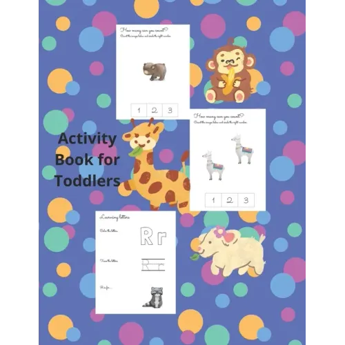 Activity Book for children -Montessori - Size A 4 - 101 pages