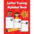 Letter Tracing Alphabet Book: ABC Learning Workbook for Kids - Toddlers, Preschool, K-2 - Red