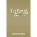 The Fear of the Lord and Humility